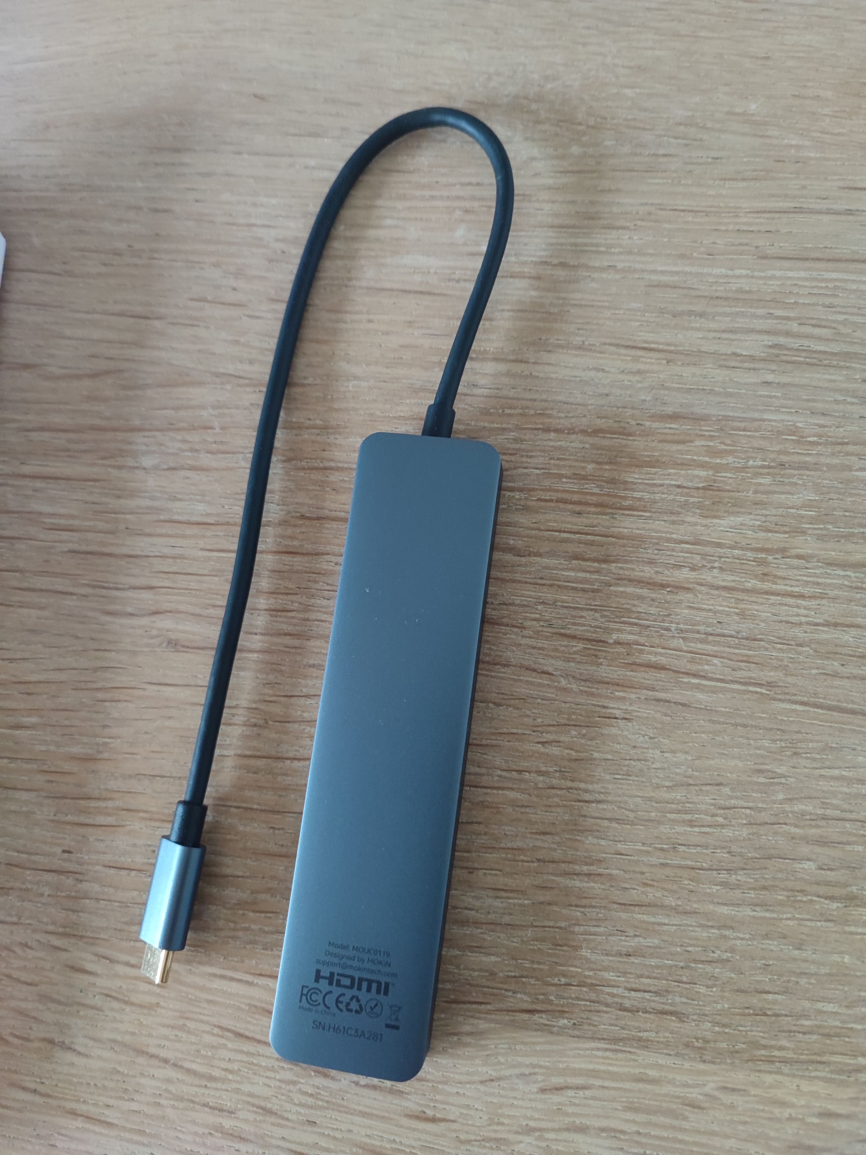 Fotografija – Mokin USB C Multi port HUB