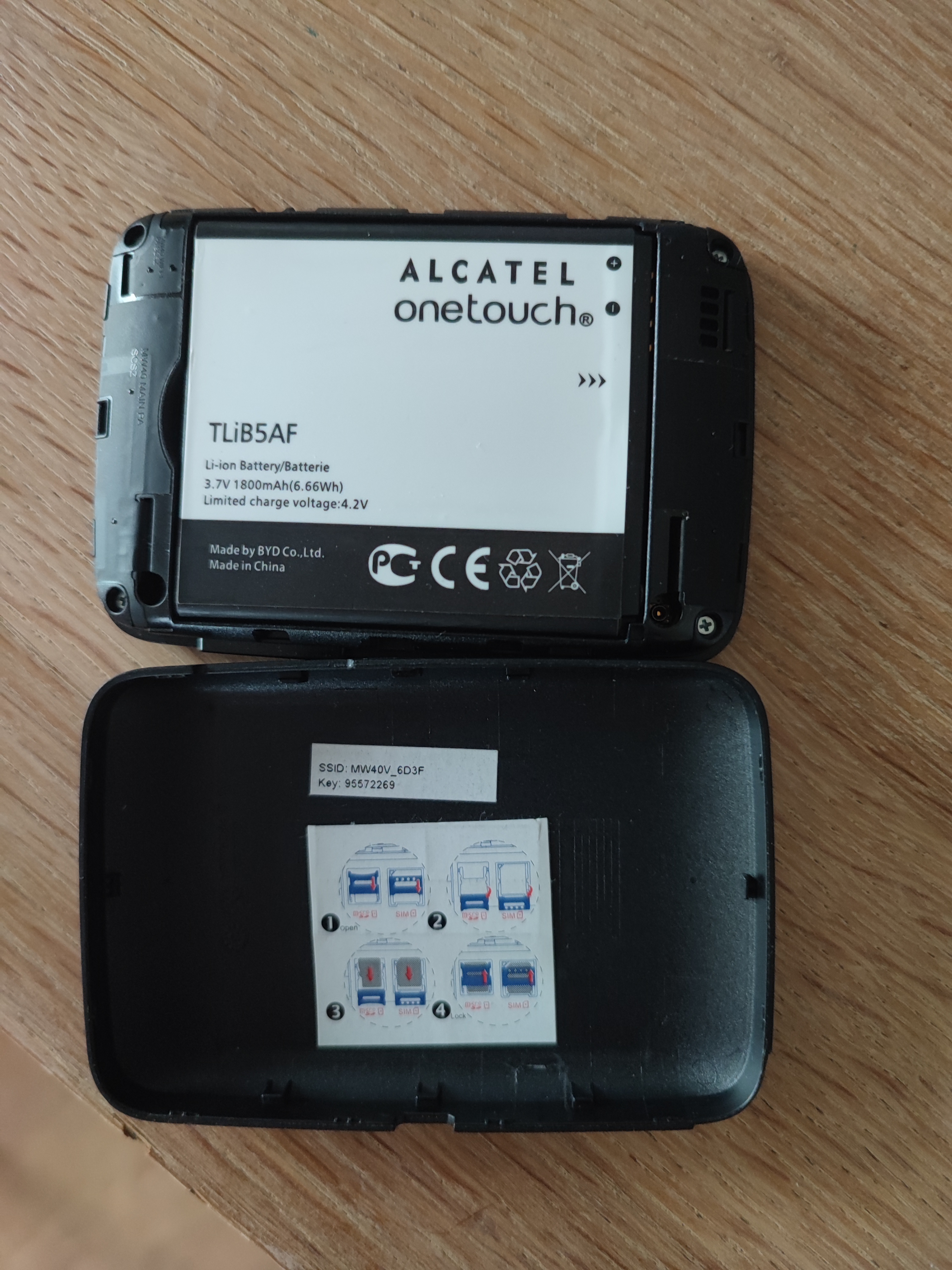 4G LTE modem Alcatel